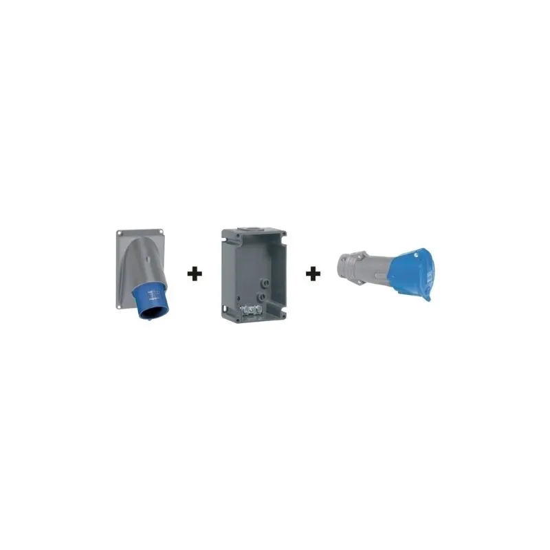 Legrand - Ensemble prise + fiche Hypra 32 A