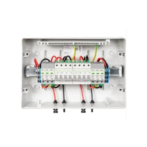 Coffret de Protection Solaire DC MADEnR - 1000V 2 MPPT - 2 Strings avec Parafoudre