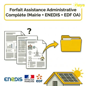 Forfait Assistance Administrative Complète (Mairie + ENEDIS + EDF OA)