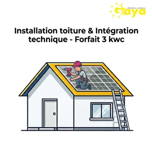 Installation Toiture & Intégration Technique – Forfait 3 kWc