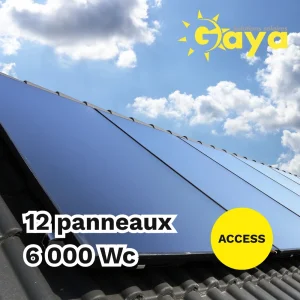 Installation solaire clé en main 6 kWc Access