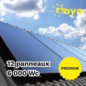 Installation solaire clé en main 6 kWc Premium