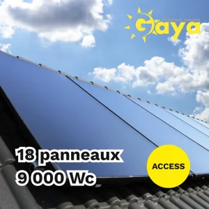 Installation solaire clé en main 9 kWc Access