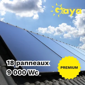 Installation solaire clé en main 9 kWc Premium