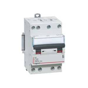 Disjoncteur Legrand DNX³ 4500 - Tétrapolaire 32A Courbe C