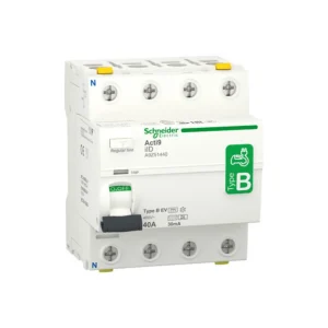 Interrupteur Différentiel Schneider Electric - Acti9 iID 40A - Spécial Véhicule Électrique