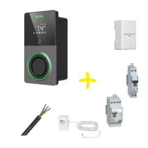 Kit Borne de Recharge VE Monophasé - Autel Maxicharger 7,4 kW avec écran