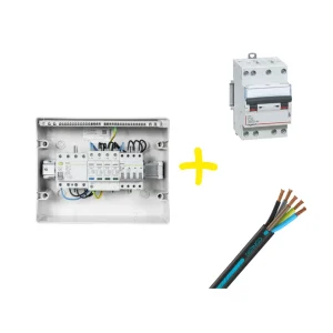 Kit Coffret AC - Protection Onduleur Triphasé jusqu'à 10 kVA