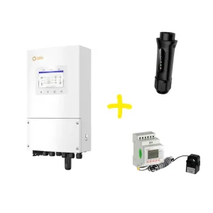 Kit Onduleur Hybride Monophasé Solis S6 + data logger + compteur