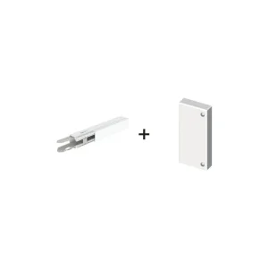 Unex - Goulotte 40×40 U23X + accessoires