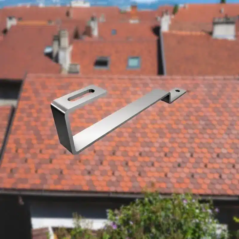 K2 Systems - Solidhook Flat Tile - Kit fixation pour Tuile Alsacienne - Gamme Access